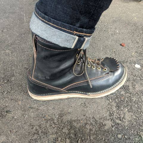 Wesco Jobmaster in Horween Black Chromexcel Horsehide