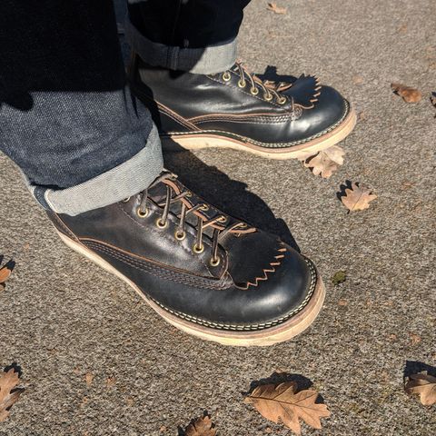 Wesco Jobmaster in Horween Black Chromexcel Horsehide