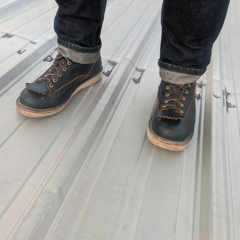 Wesco Jobmaster in Horween Black Chromexcel Horsehide