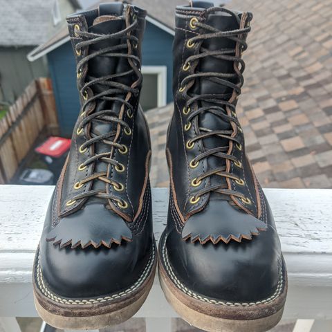 Wesco Jobmaster in Horween Black Chromexcel Horsehide