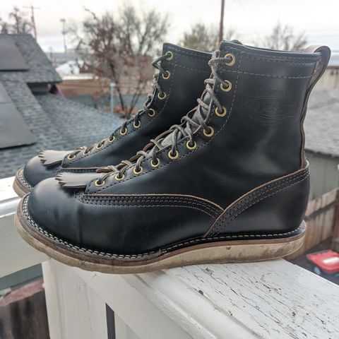 Wesco Jobmaster in Horween Black Chromexcel Horsehide