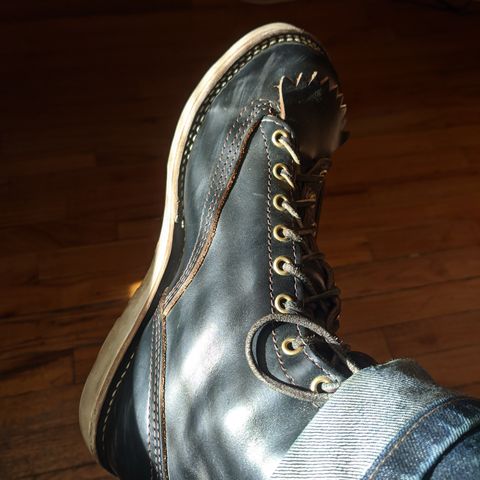 Wesco Jobmaster in Horween Black Chromexcel Horsehide