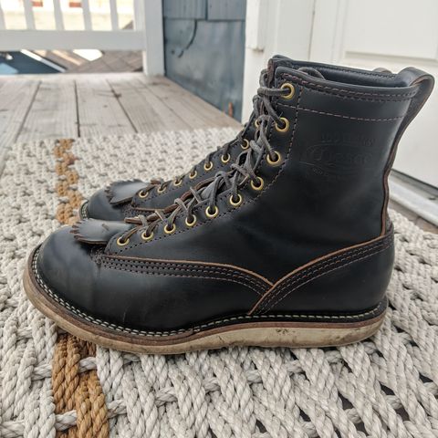 Wesco Jobmaster in Horween Black Chromexcel Horsehide
