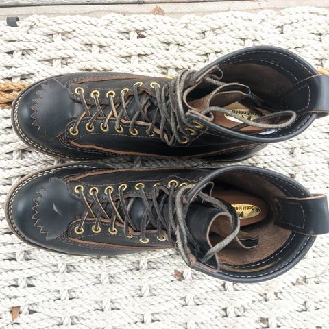 Wesco Jobmaster in Horween Black Chromexcel Horsehide