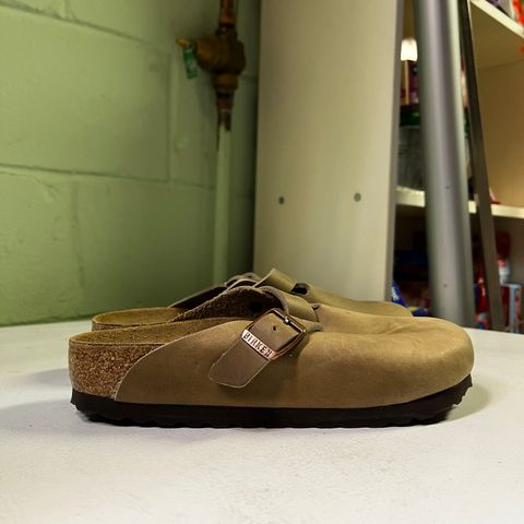 Birkenstock Boston in Tobacco Brown Oiled Leather