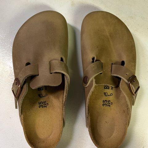 Birkenstock Boston in Tobacco Brown Oiled Leather