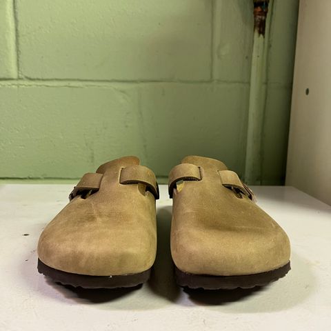 Birkenstock Boston in Tobacco Brown Oiled Leather