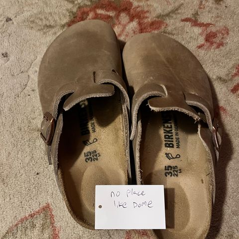 Birkenstock Boston in Tobacco Brown Oiled Leather