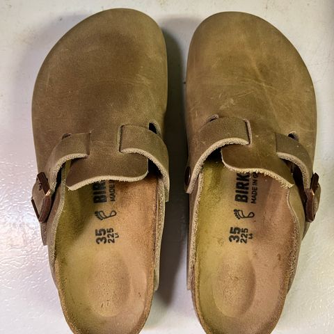 Birkenstock Boston in Tobacco Brown Oiled Leather
