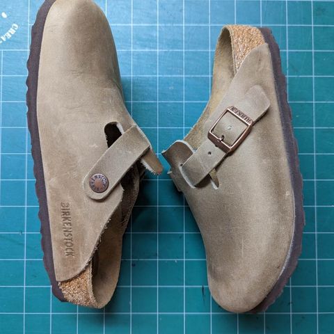 Birkenstock Boston in Tobacco Brown Oiled Leather