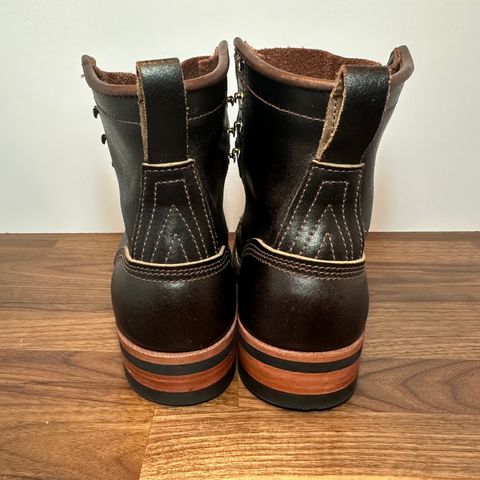 Nicks Falcon in Horween Dark Brown Waxed Flesh