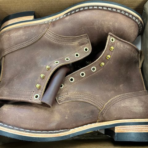 Nicks Falcon in Horween Whiskey Predator