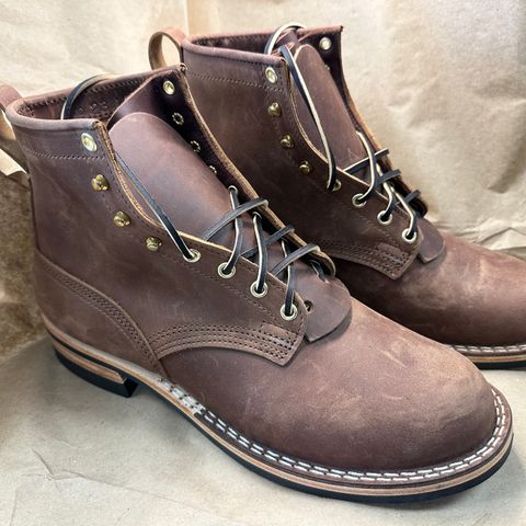 Nicks Falcon in Horween Whiskey Predator