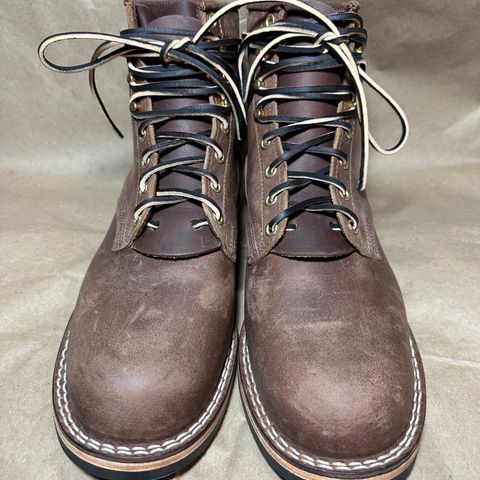 Nicks Falcon in Horween Whiskey Predator