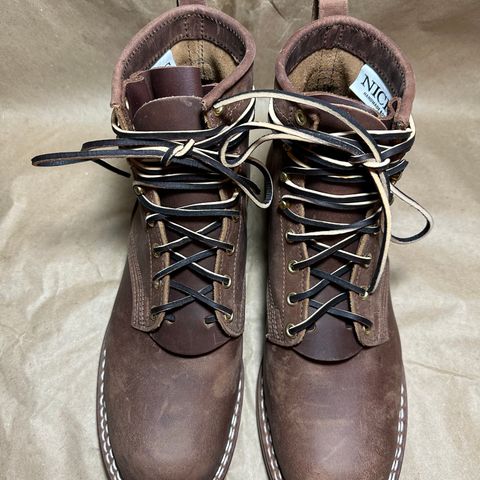 Nicks Falcon in Horween Whiskey Predator