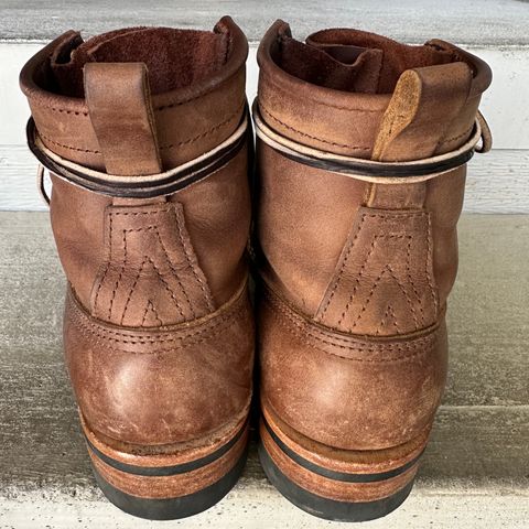 Nicks Falcon in Horween Whiskey Predator