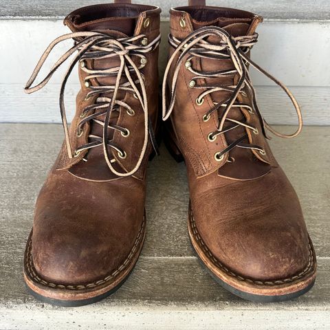 Nicks Falcon in Horween Whiskey Predator