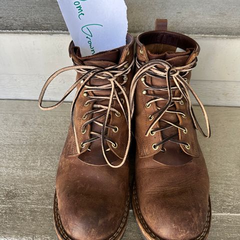 Nicks Falcon in Horween Whiskey Predator