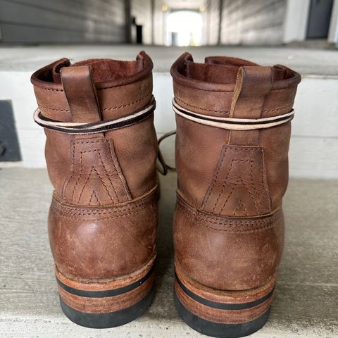Nicks Falcon in Horween Whiskey Predator