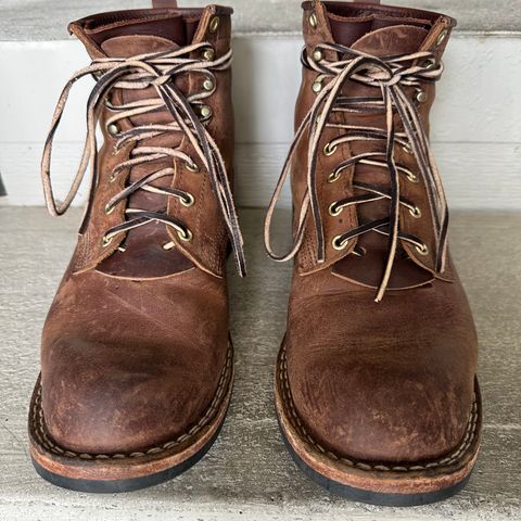 Nicks Falcon in Horween Whiskey Predator