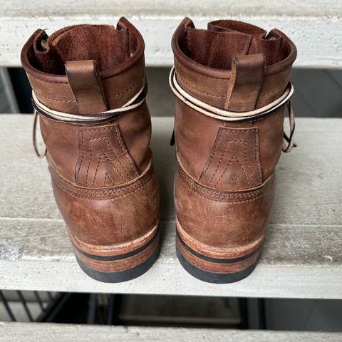 Nicks Falcon in Horween Whiskey Predator