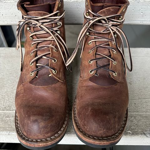 Nicks Falcon in Horween Whiskey Predator