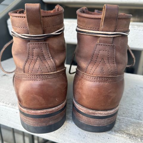 Nicks Falcon in Horween Whiskey Predator