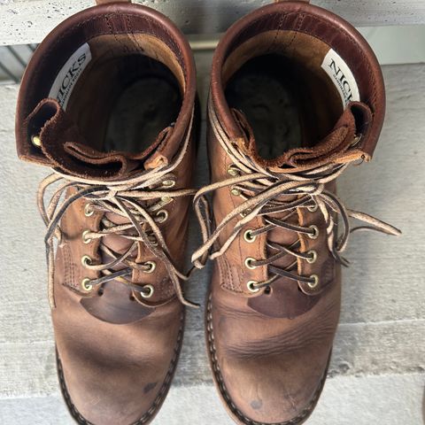 Nicks Falcon in Horween Whiskey Predator