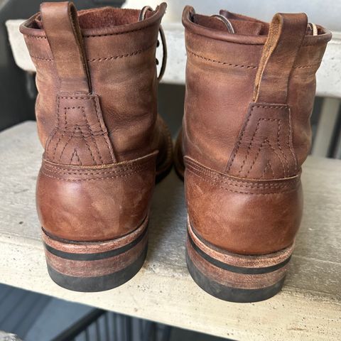 Nicks Falcon in Horween Whiskey Predator