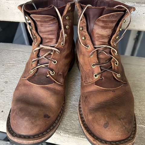 Nicks Falcon in Horween Whiskey Predator