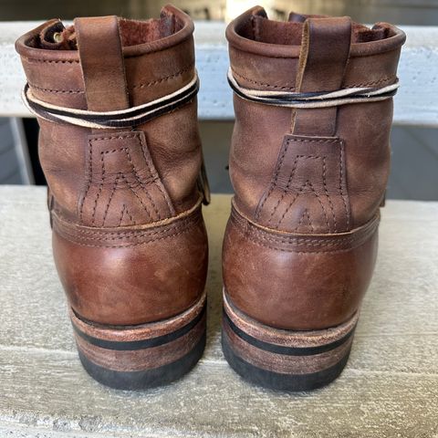 Nicks Falcon in Horween Whiskey Predator