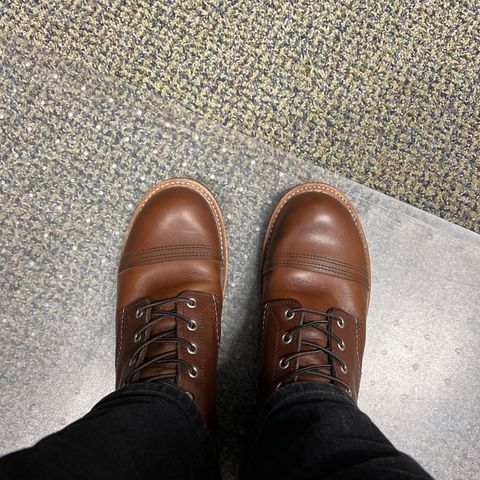 Red Wing Iron Ranger in S.B. Foot Amber Harness