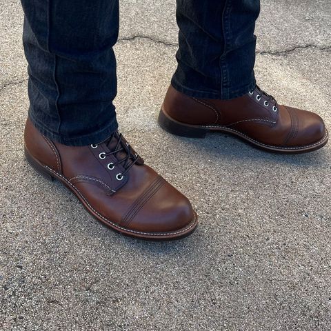 Red Wing Iron Ranger in S.B. Foot Amber Harness