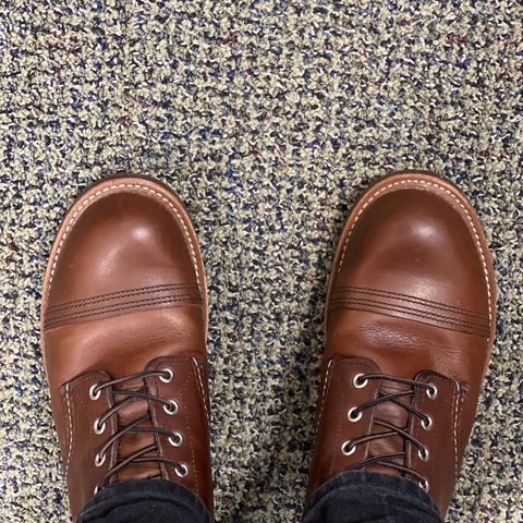 Red Wing Iron Ranger in S.B. Foot Amber Harness