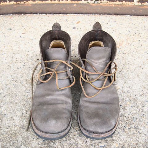 Blaise Boot Co. Traveler Chukka in Grease Trap Grey Nubuck