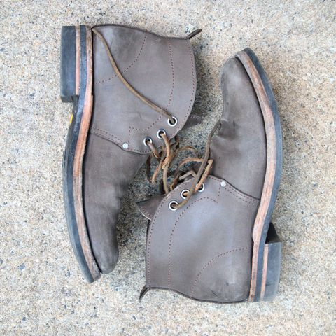 Blaise Boot Co. Traveler Chukka in Grease Trap Grey Nubuck