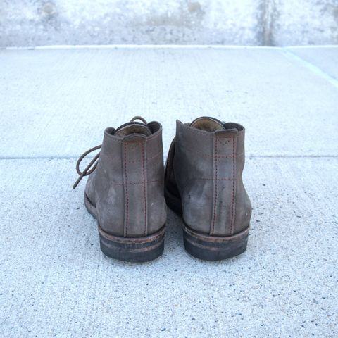 Blaise Boot Co. Traveler Chukka in Grease Trap Grey Nubuck