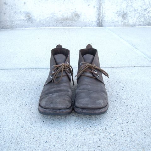 Blaise Boot Co. Traveler Chukka in Grease Trap Grey Nubuck