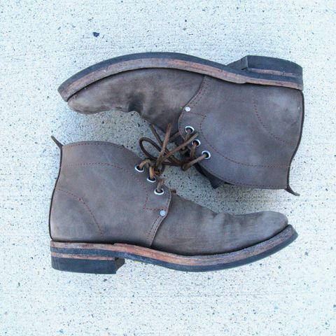 Blaise Boot Co. Traveler Chukka in Grease Trap Grey Nubuck