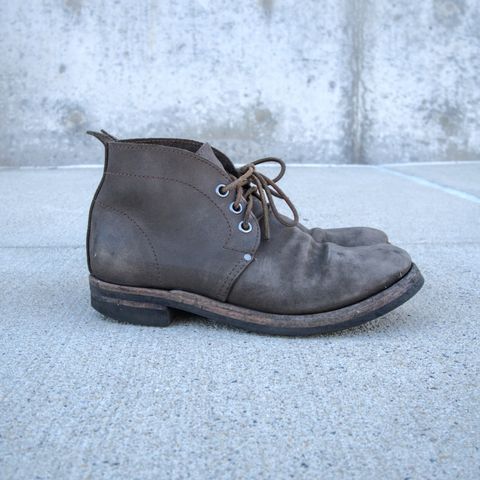 Blaise Boot Co. Traveler Chukka in Grease Trap Grey Nubuck