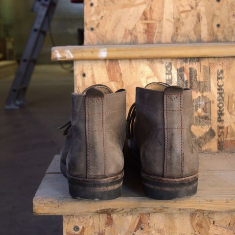 Blaise Boot Co. Traveler Chukka in Grease Trap Grey Nubuck