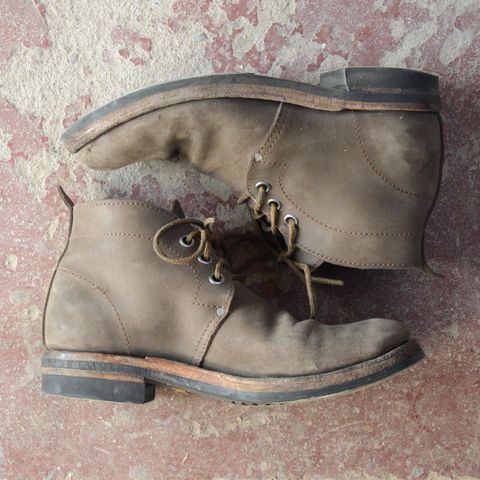 Blaise Boot Co. Traveler Chukka in Grease Trap Grey Nubuck