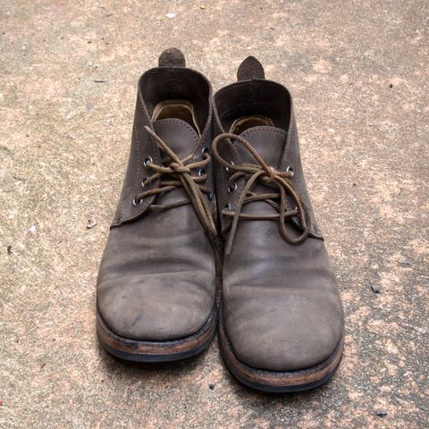 Blaise Boot Co. Traveler Chukka in Grease Trap Grey Nubuck