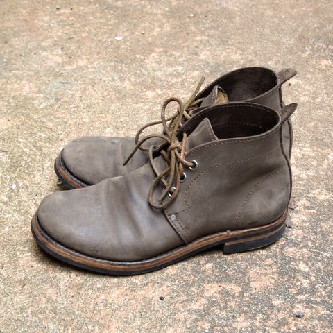 Blaise Boot Co. Traveler Chukka in Grease Trap Grey Nubuck