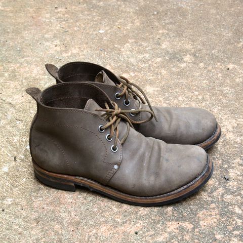 Blaise Boot Co. Traveler Chukka in Grease Trap Grey Nubuck