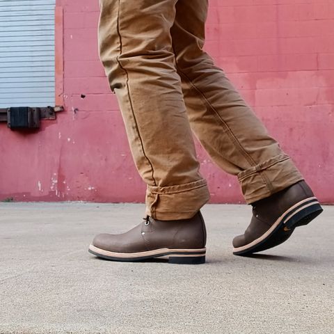 Blaise Boot Co. Traveler Chukka in Grease Trap Grey Nubuck