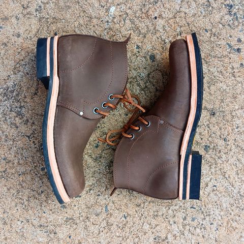 Blaise Boot Co. Traveler Chukka in Grease Trap Grey Nubuck