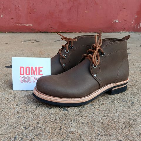 Blaise Boot Co. Traveler Chukka in Grease Trap Grey Nubuck
