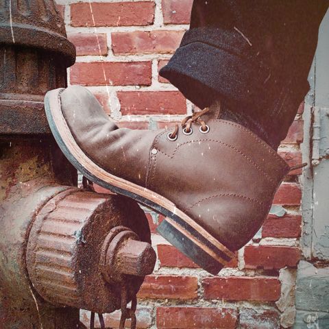 Blaise Boot Co. Traveler Chukka in Grease Trap Grey Nubuck