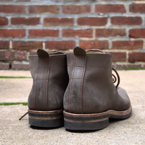 Blaise Boot Co. Traveler Chukka in Grease Trap Grey Nubuck